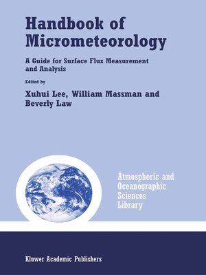 cover image of Handbook of Micrometeorology